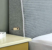 OOFAYWFD Copritestiera-Letto Copertura/Copri Testata Letto Matrimoniale/Singolo Imbottito Fodera Elastica Protezione, Coprire Cover 。 (Color : C, Size : 90cm(35"))