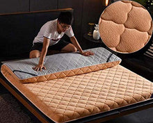 Materasso tatami pieghevole 90 * 200 cm ~ 180 * 200 cm, ultra morbido tradizionale giapponese surmat tatami futon futon materassi dormitorio materasso antiscivolo materasso materasso antiscivolo / mar