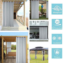 HJRD Tenda per Esterni, con Occhielli, Impermeabile, Opaca, Protezione Solare, per Veranda, terrazza, Balcone,Soggiorno,Personalizzabile(1pc132x235cm/52x93in)