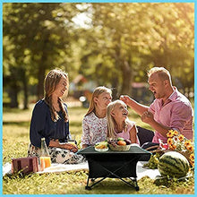 Tavolo da picnic all'aperto Tavolo da campeggio pieghevole portatile Tavolo da picnic in alluminio con sacchetto di stoccaggio per all'aperto, giardino, campeggio, picnic, barbecue, spiaggia, pesca Bb