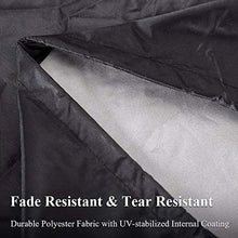 PROUH Copri Tavolo e Sedie da Esterno 45x40x25cm, Copritavolo da Giardino Rettangolare, Copertura per Mobili da Giardino, Impermeabile, Anti-UV, Antivento, Tessuto 441D Oxford