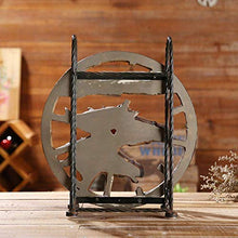 Semplicità Elegante Rack per Vino Horsehead Artigianato Retrò Creativo/Vino Fatto a Mano Vino Wine Rack Decorazione per la Casa Bello Ed Elegante, HJJ
