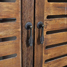 Armadio Colonna da Bagno, Mobile Bagno da Terra Mobile Alto da Bagno per Lavanderia e Bagno per Corridoio, Ufficio ECC, 46 x 24 x 117.5 cm, Marrone