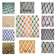 WaiMin Campo da giuoco decorativo della rete della corda della rete di anticorruzione della rete di nylon della corda di sicurezza dei bambini della rete decorativa gialla della corda dei bambini WaiM