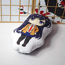 XKMY Anime Sakurajima Mai Peluche Giocattoli Scuola Sorella Bambola Cuscino Cosplay 40 * 28 cm per Regalo Cuscino