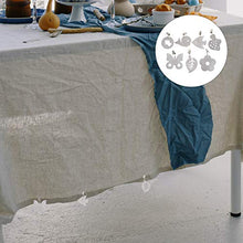 UPKOCH In Acciaio Inox Pesi Tovaglia Fiore A Forma di Animale della Copertura di Tabella Pesi Pesi Pietra Tovaglia Clip Morsetti per La Cucina Giardino Partito Picnic Copertura di