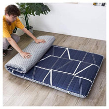 Materasso Giapponese Con Cuscino in Tatami Futon Giapponese Addensato, Tappetino, Cuscino Materasso, Antiscivolo Materasso Pieghevole Per Letto,B-180 * 200cm