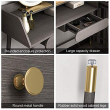 ZRN Tavolo da Trucco Set da toeletta con Specchio Luminoso a LED Regolabile e 3 cassetti portaoggetti, Organizer per Gioielli da scrivania per Trucco