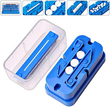 LTLJX Custodia per Farmaci Dispenser per Scatole per Pillole Premium Cut Dispenser per Farmaci da 4 Punti con Scatola per Pillole Trasparente Splitter