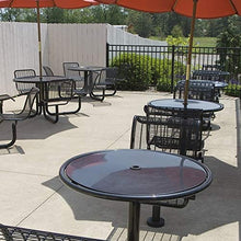 CHALA 4 Pezzi Anelli per Ombrellone da Tavolo,Dimensioni Standard, Parasole,Tappo con Foro più Spesso con 4 Tappi da Tavolo per Giardino,Cortile,Ristorante all'aperto,Piscina (Nero,Bianco)
