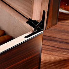 Humidars Cigar Humidor Humidor - Box Legno di Cedro humidor Scatola con umidificatore umidificatore può contenere circa 50 sigari mantenerlo fresco .Scatola di immagazzinaggio di cigari di grande capa