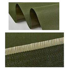 MHBGX Telo Impermeabile per Esterni Resistente, Tessuto in Pvc Verde Militare Crema Solare Antistrappo Anti-Uv 650G / M²,4.85X3.85 M,4.85X3.85 M