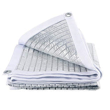 Rete ombreggiante Panno Ombreggiante Premium per Pergolato da Giardino, Retina Riflettente in Alluminio con Anelli di Tenuta in Metallo, 150 G/M² (Size : 2x3M)