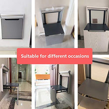 YHRJ Sedile da Bagno di casa per Le Donne Incinte,Sgabello Pieghevole per Il Cambio delle Scarpe nel Portico d'ingresso,Sedile da Vasca in Alluminio a Parete,può sopportare 150 kg