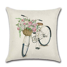 GSYYSZD Fodera per Cuscino, 4 Pezzi di Federa Decorativa Colorata Vivente 45 cm x 45 cm in Cotone e Lino Resistente,01