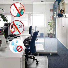 KMILE Schermo di Protezione da Terra starnuto per Pavimenti Roll Up Banner Banner Stands Isolation Barrier Shield Protettivo per caffè, Negozi al Dettaglio, cassiere, Receptionist