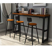 JXXDDQ Sgabello da Bar Struttura in Metallo Sedia da Bar di Moda Arredi tondi Sedia da Tavolo Alta Tavolo in Ferro 99 * 40 * 40cm (Color : Round)