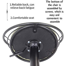 GOLDFAN 2 Set di sgabelli da Bar con Schienale Girevole Sgabello da Lavoro Girevole Sgabello da Ufficio Sgabello da Bar Sgabello da Bar Sgabello da Bar Cucina Ristorante Sgabello da Colazione (Verde)