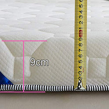 QXTT Materasso Letto Futon Matrimoniale E Singolo Pieghevole E Arrotolabile Materassi da Terra Alto 9cm Futon Trapuntato Salvaspazio,per Campeggio,balconi,Grey-90 * 200cm