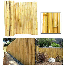 Balcone Protezione Recinto di bambù Schermata Privacy Filo di Acciaio Zincato di Fissaggio Coprire E Abbellire La Recinzione del Collegamento A Catena nel Giardino (Color : Beige, Size : 100x200cm)
