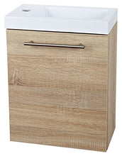Sanotechnik Fantasy Set di mobili da Bagno da 2 Pezzi, Legno, Rovere, 22 x 40 x 52 cm