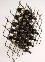 DanDiBo Scaffale-Vini “Grand Feu” Metallo Ferro-battuto per 40 Bottiglie Porta Bottiglie 95cm