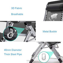 SHUAIIJUAN Sedia per il tempo libero domestico Patio Sdraio da spiaggia, sedie pieghevoli Sdraio reclinabili con Porta bicchiere e poggiatesta Heavy Duty esterna del giardino sedia 150kg Capacità - Br