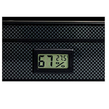 WAWAYU Portasigari, Piano di Vernice High-End Display elettronico di Temperatura costante Cedro Cigar Humidor (Color : Black)