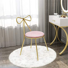 CSQ Sgabello per Trucco, Altezza Seduta 45 Cm Sgabello da Pranzo Cucina di Casa Ristorante Sedia da Reception per Bar Sedia da Bar con Prua in Metallo(Color:B,Size:45CM)