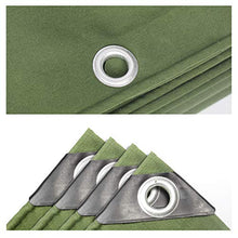 Teloni In Tela Impermeabile, Tela Cerata con Occhielli Tenda da Sole Addensata Resistente 520 G/M² per Campeggio Giardino(Size:4×7M)