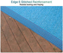 Telo Ombreggiante, Maglie schermate for Tende da Sole for terrazze Private, Balcone Antivento for Tende da Sole in Rete for Patio Esterno Gardem (Size : 4m x 6m)