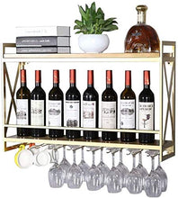 Classico Attaccatura del supporto di Wine 60/80 Bottle / 100 centimetri montaggio a parete del vino del metallo |Rack Glass |Mensola Holder Vino stand |Titolare Hanging Wine Glass ripiano Unità Organi