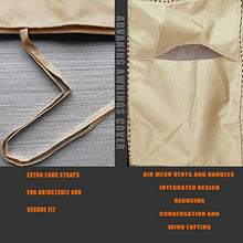 Aaaspark - Telo protettivo per tende da sole, 4 m, colore: cachi