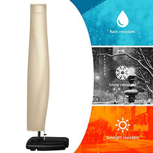 OKPOW Copertura per ombrellone in Tessuto Oxford 420D, Impermeabile, con Cerniera, per ombrellone da Giardino Ø 400 cm, ombrellone da Esterno