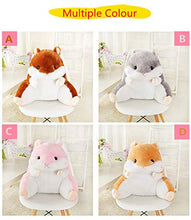 ZHCP - Cuscino in peluche per criceti, protezione per la vita del comodino, ideale per dormitori, studenti, auto e letto (piccolo, giallo)