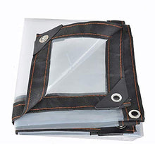 MHBGX Impermeabile Copertina Tarp Incatramata, Parasole Net, Ombra Panno, Tarpaulintransparent Impermeabile Spessa Fogli Di Plastica a Prova Di Pioggia Tenda Panno Antivento Tarp 120G / M²,a,2 * 3M