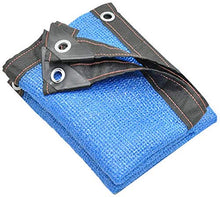 MVNZXL 4X5m Copertura per Rete ombreggiante, 85% di Protezione Solare in Tessuto per Tende da Sole per la Protezione dai Raggi UV delle Piante in Serra Blu
