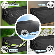 NATTHSWE - Rivestimento protettivo per sedia da giardino, impermeabile a 3 posti, per sedie e patio