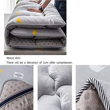 LJ Futon Tatami Materassino, Anti-Slip Giapponese Tatami Tatami Futon Futon Coprimaterasso Imbottito Dormire Pad Student (Color : A, Size : 180x200cm(71x79inch))