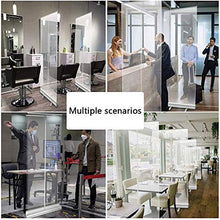 Protezione Contro Lo Starnuto, Schermo Divisorio Trasparente da Pavimento per Aula, Negozio, Scudo Anti-starnuto in Perspex Trasparente per Ufficio (Size : 120 * 200cm)