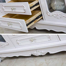 Cucina Mobili Credenza Governo di immagazzinaggio Governo Pranzo Simple White pensile,116 * 38 * 102cm