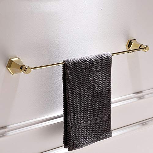 MBYW Portasciugamani Moderno Portasciugamani Elegante per Il Bagno di Moda Classico Asciugamano di Rame Appeso Asta Asciugamano Bagno Europeo Classico portasciugamani Accessori Hardware Bagno