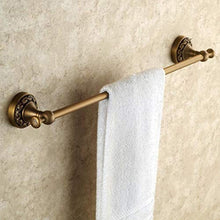 HYYDP Parete Porta Salviette Portasciugamani Retro Bagno a Muro in Ottone scolpito con portasciugamani Appendiabiti Accessori Bagno (Size : 70cm)