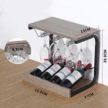 CYQ Portabottiglie portabottiglie portabottiglie portabottiglie portabottiglie a Testa in Giù portabottiglie portabottiglie Vino in Legno massello 43,5x32x39,8cm portabottiglie Vino Rosso