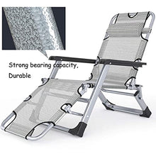Sedia a Sdraio Pieghevole per Patio Zero Gravity, Sedia Portatile Sedia Regolabile per Lettino Prendisole Reliner per Terrazza Sul Cortile a Bordo Piscina con Cuscino E Imbottitura Oversize
