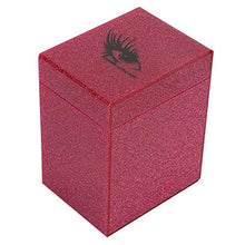 Regun 5 Strati Squisito - 5 Strati Squisito Acrilico Scatola portaoggetti per Ciglia finte innesto Scatola per Ciglia organizzatore(Rosa)
