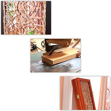 Room Screen Even Divisione piegante dello Schermo di Legno Solido del Rattan Reale, Blocchetto Vuoto Vuoto del Portico dello Schermo del Salone Moderno, Divisione Unica della Stanza del Rattan
