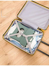 WYB Sgabello Pieghevole in plastica, Sgabello con Manico, Piccoli sgabelli Domestici, Sgabello da Pesca Portatile all'aperto, Forte capacità di Trasporto (Rosso)