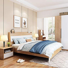 Comodino Comodino, Comodino Armadio Camera da Letto Log Color Economy Armadio Comodino, Adatto per: Soggiorno/Camera da Letto/Studio, 51.5x41x43.5cm
