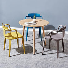 LILICEN Nordic Lounge Sedia Sedie da Pranzo Sedie Ristorante Mobili da Ristorante Moderna Semplice Lazy Persona Sedia Moda Scrivania Desk Sedia Indietro Sgabelli (Color : Yellow)